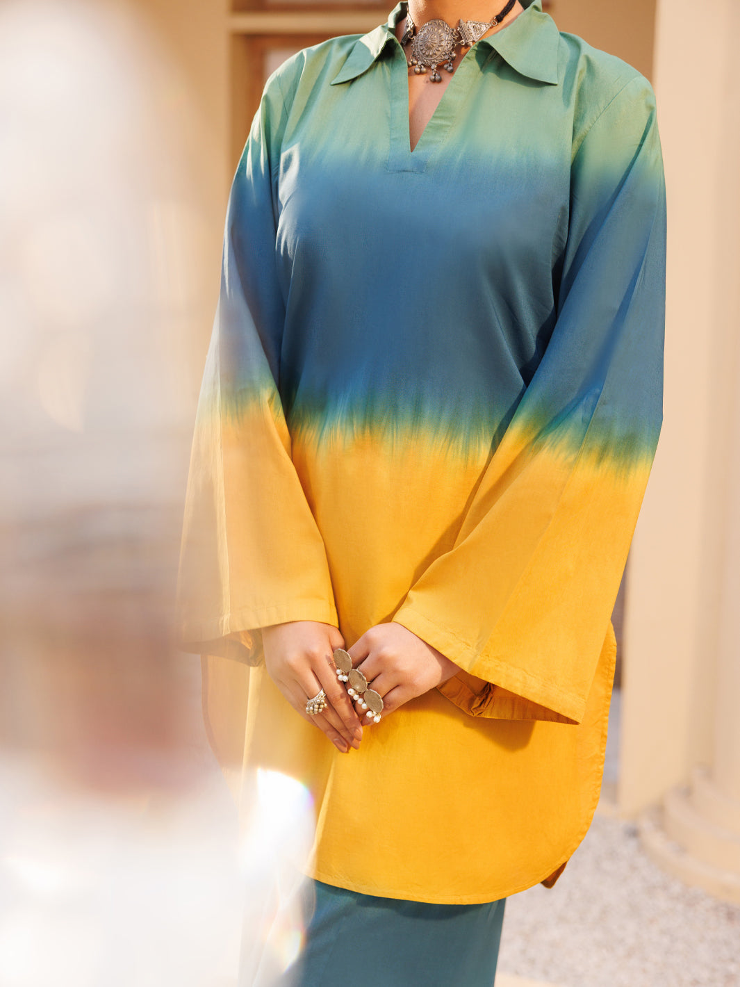 Multicolor Lawn Stitched 2Pc - AL-2PS-LKS-1117