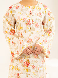Light Green Seersucker 2Pc Stitched - AL-2PS-LKS-1132