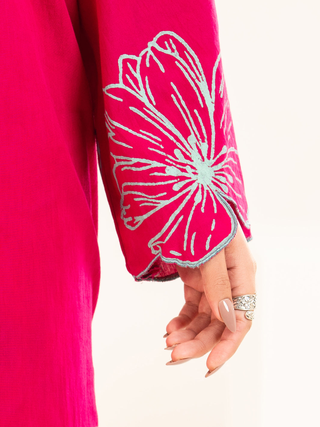 Fuchsia Lawn Stitched 2Pc - AL-2PS-LKS-1145