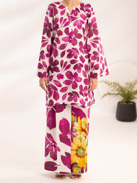 Purple Lawn 2Pc Stitched - AL-2PS-LKS-1153