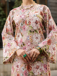 Peach Seersucker 2Pc Stitched - AL-2PS-LKS-1155B