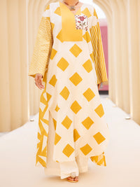 White Lawn 2Pc Stitched - AL-2PS-LKS-1162