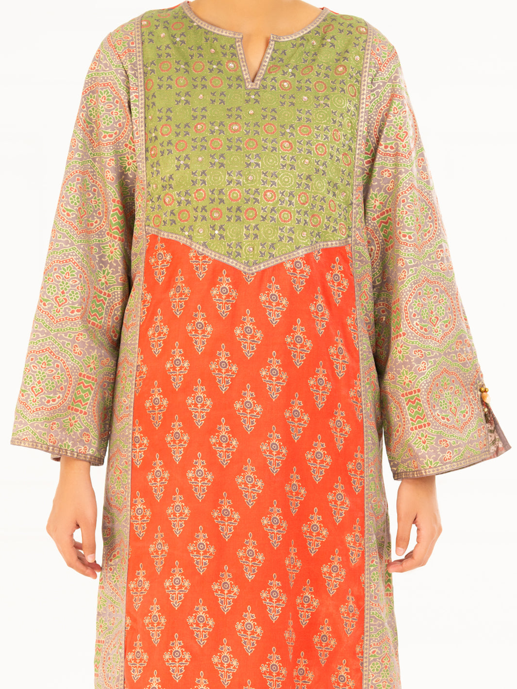 Skin Velvet Formal 2Pc Stitched - AL-LS-LKS-554