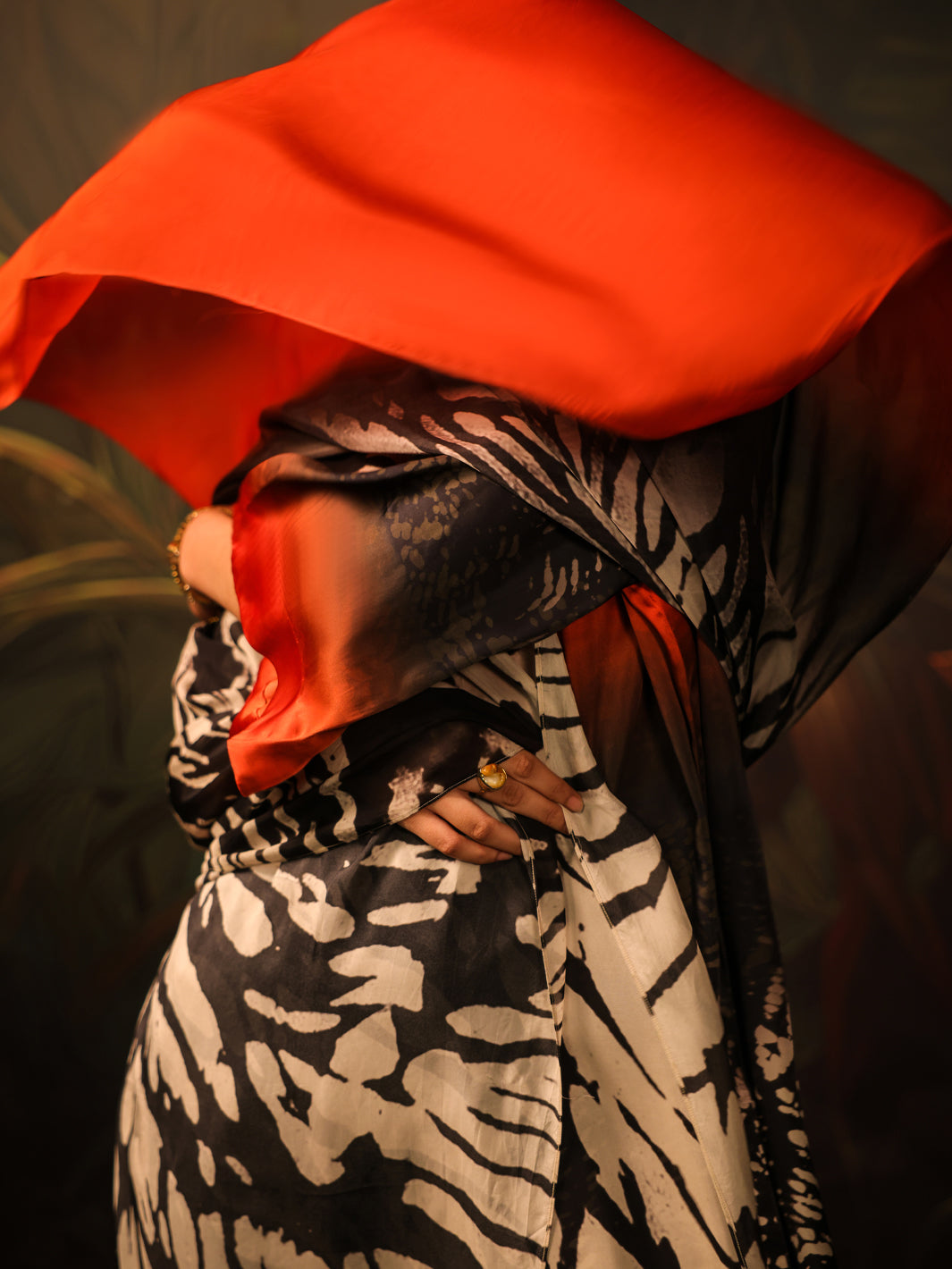 Black Silk Formal 3Pc Stitched - AL-3PS-SS-LS-582