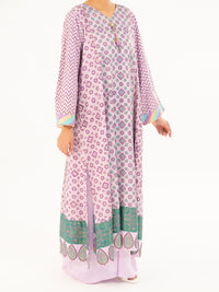 Purple Velvet Formal 2Pc Stitched - AL-LS-LKS-555