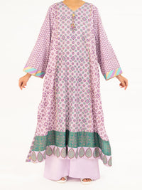 Purple Velvet Formal 2Pc Stitched - AL-LS-LKS-555