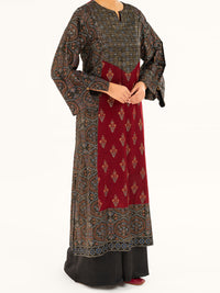 Black Velvet Formal 2Pc Stitched - AL-LS-LKS-556