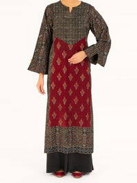 Black Velvet Formal 2Pc Stitched - AL-LS-LKS-556