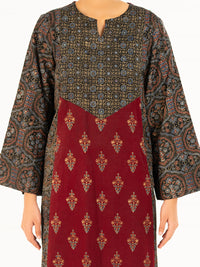 Black Velvet Formal 2Pc Stitched - AL-LS-LKS-556