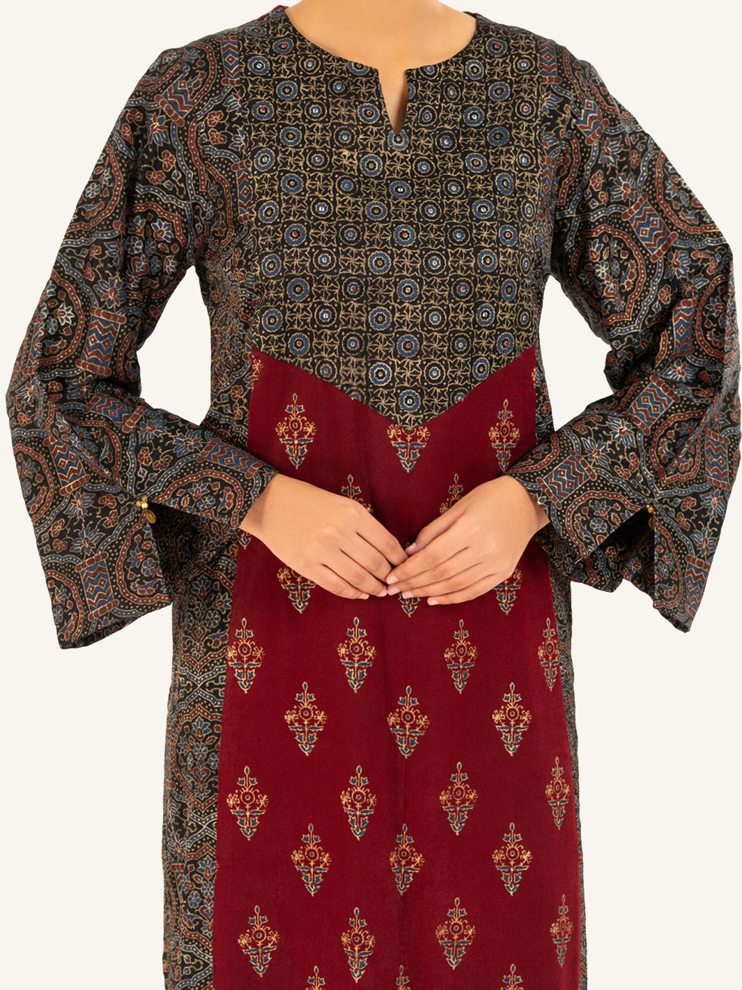 Black Velvet Formal 2Pc Stitched - AL-LS-LKS-556