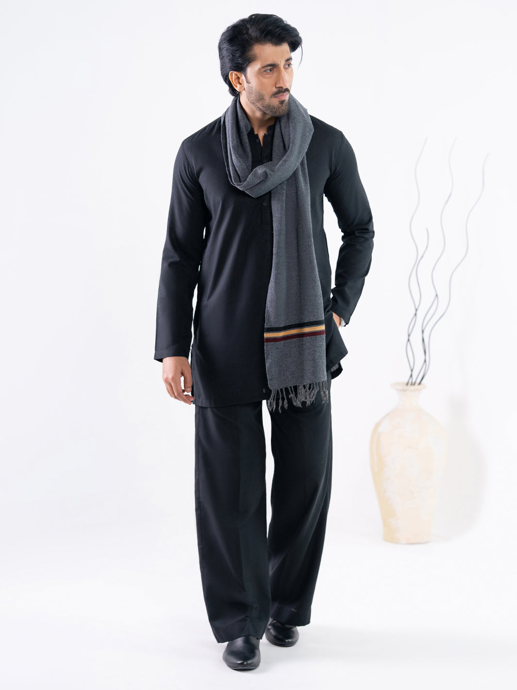Grey Muffler - AL-MFLR-011