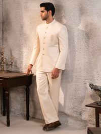 Off White Prince Coat - AL-PCS-069