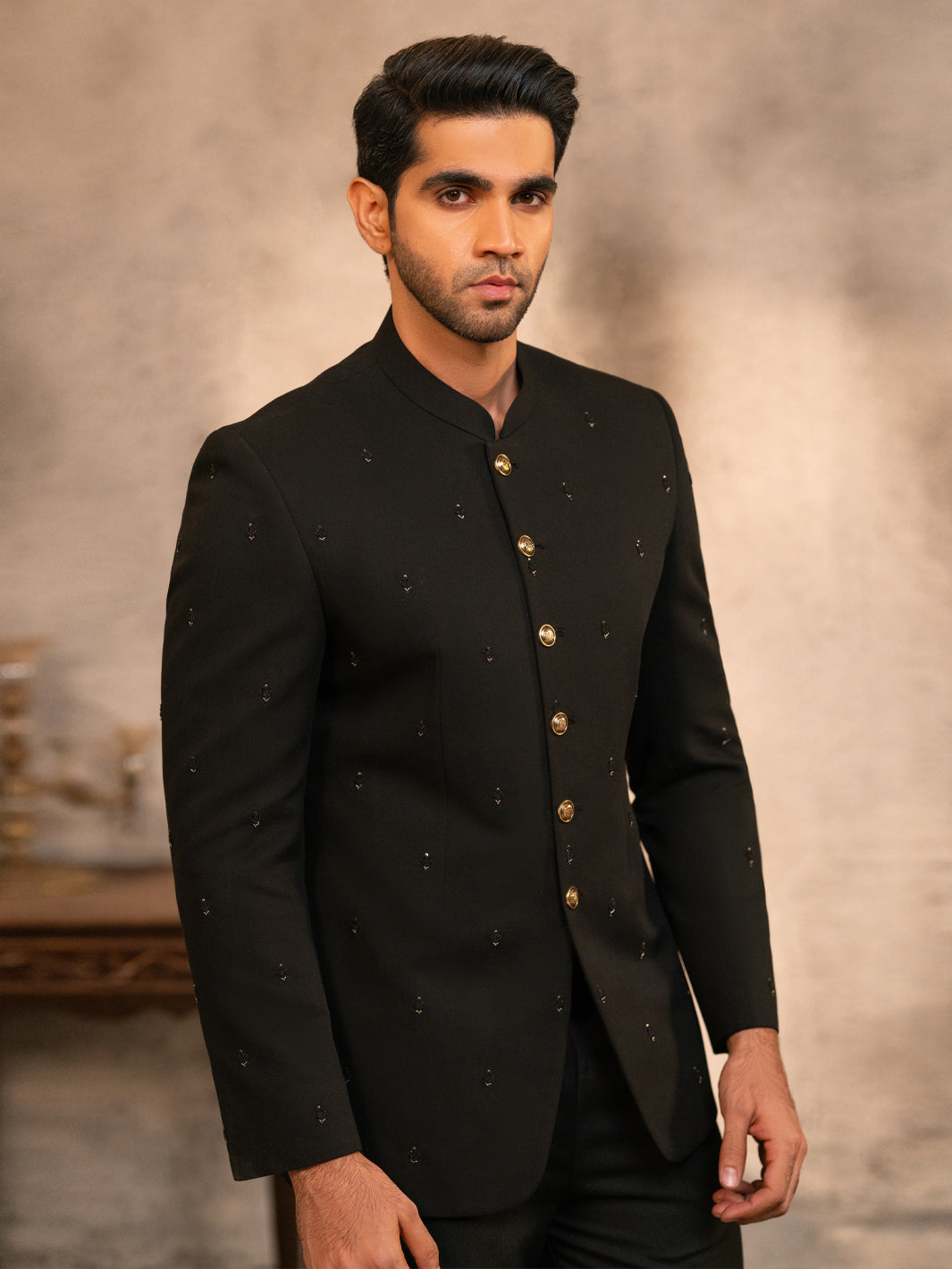 Black Prince Coat - AL-PCS-070