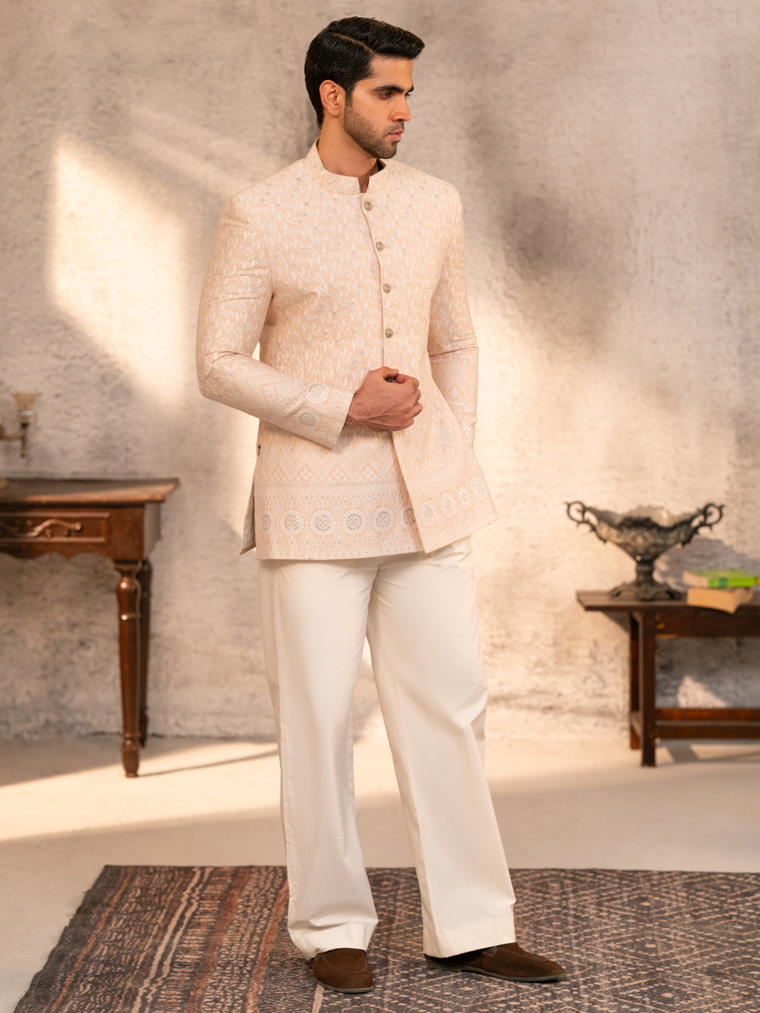 Pink Prince Coat - AL-PCS-075B