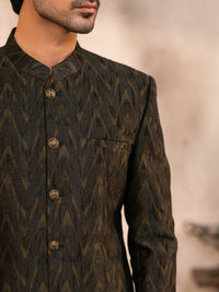 Green Prince Coat - AL-PCS-077