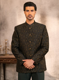 Green Prince Coat - AL-PCS-077