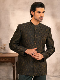 Green Prince Coat - AL-PCS-077