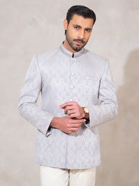 Grey Semi-Formal Prince Coat - AL-PCS-080
