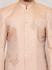 Beige Formal Prince Coat - AL-PCS-083