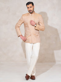 Beige Formal Prince Coat - AL-PCS-083