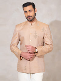 Beige Formal Prince Coat - AL-PCS-083