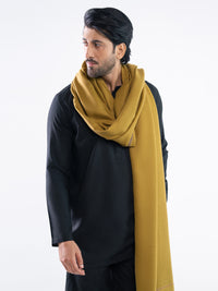 Olive Green Casual Shawl - AL-SH-046
