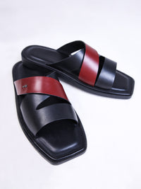 Black Slippers - AL-MFW-SNDL-004