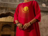 Fuchsia Raw Silk Formal 2Pc Stitched - AL-SS-LS-LKS-593