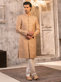 Beige Formal Sherwani - AL-SW-160