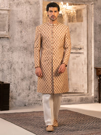 Beige Formal Sherwani - AL-SW-160
