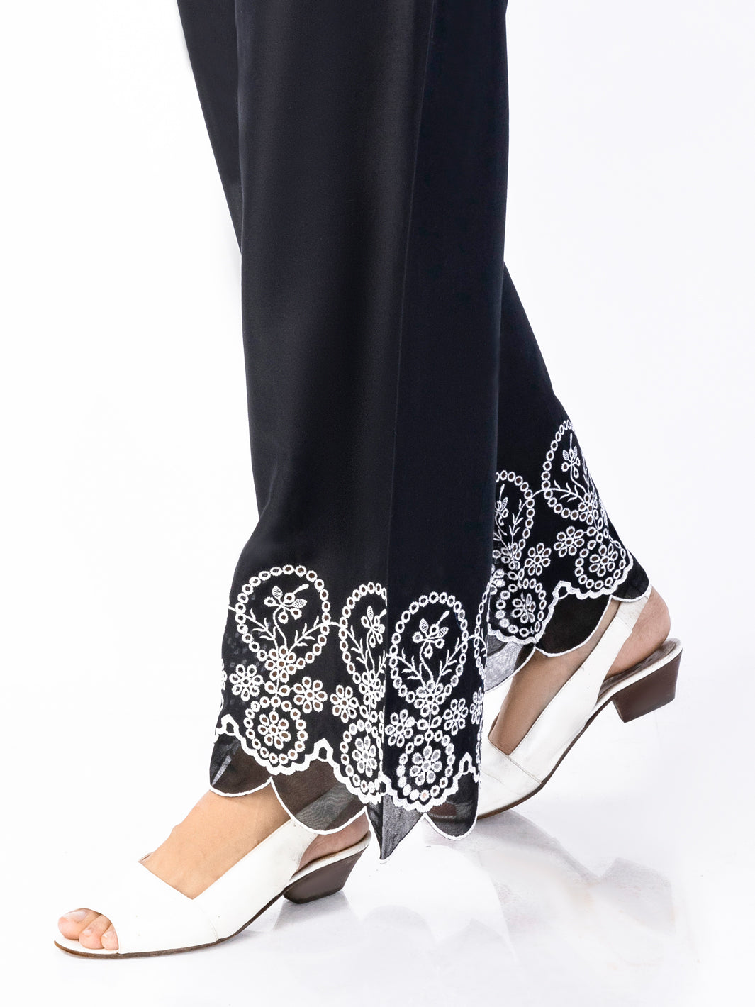 Black Cambric Trousers - AL-T-682