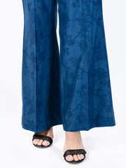 Teal Cambric Trousers - AL-T-689