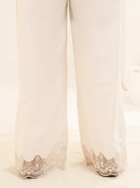 White Dyed Trousers - AL-T-805