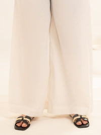 White Lawn Trousers - AL-T-815