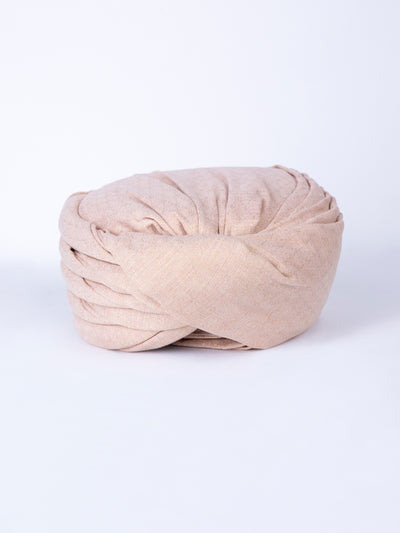 Peach Blended Turban - AL-TB-078 - Almirah Online