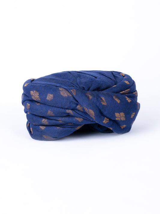 Blue Blended Turban - AL-TB-082