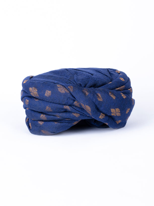 Blue Blended Turban - AL-TB-082