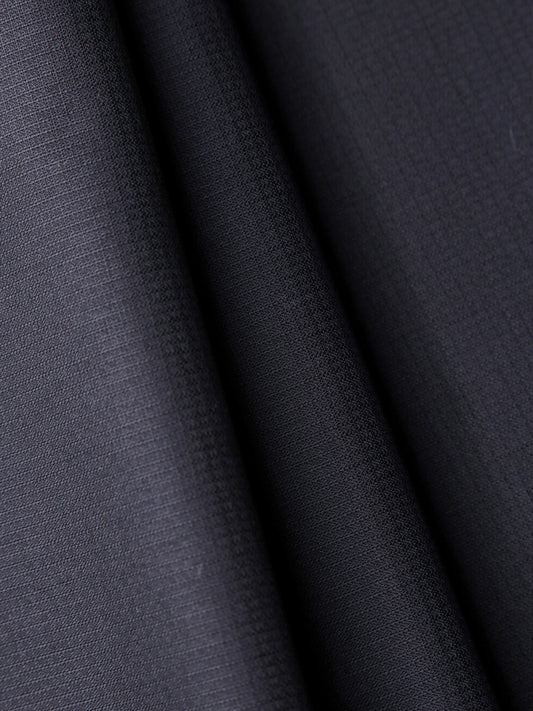 Black Cotton Plain Unstitched Fabric - AL-UN-MRJ-15128 Main