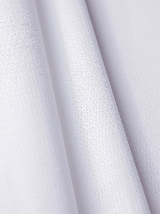 White Cotton Plain Unstitched Fabric - AL-UN-MRJ-15126