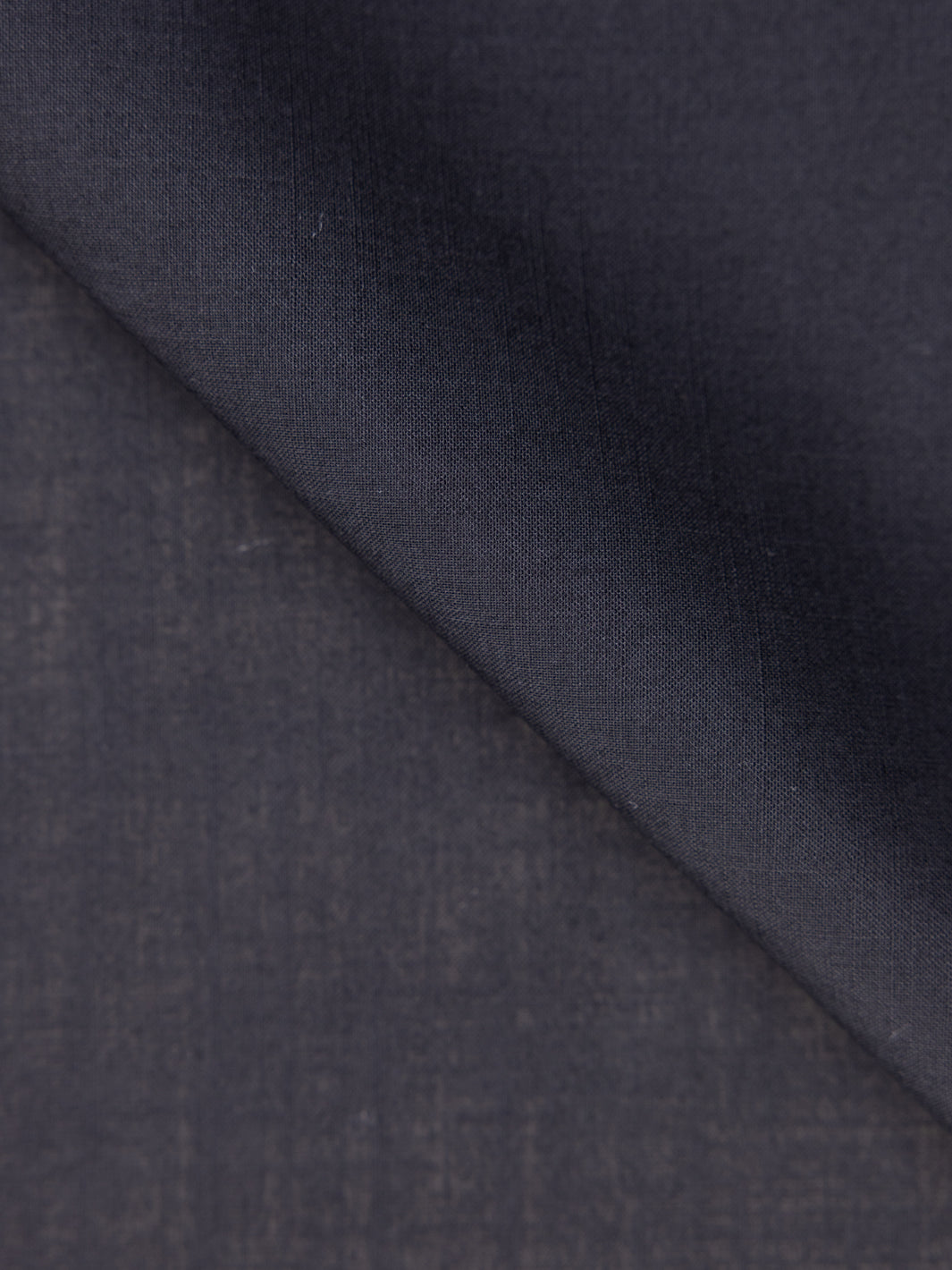 Black Plain Unstitched Fabric - AL-UN-NZM-15115