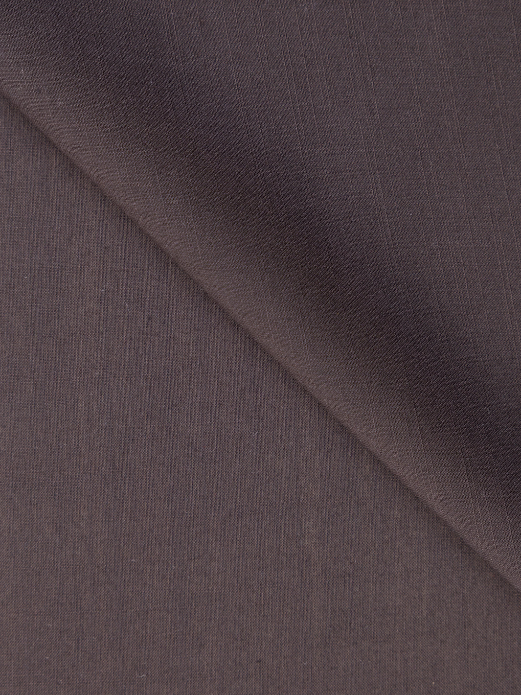 Dark Brown Plain Unstitched Fabric - AL-UN-NZM-15115
