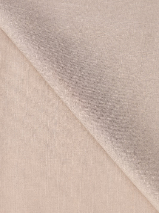 Light Brown Plain Unstitched Fabric - AL-UN-NZM-15115