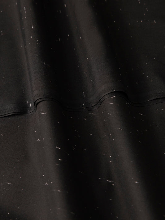 Black Blended Unstitched Fabric - AL-UN-NZM-15116