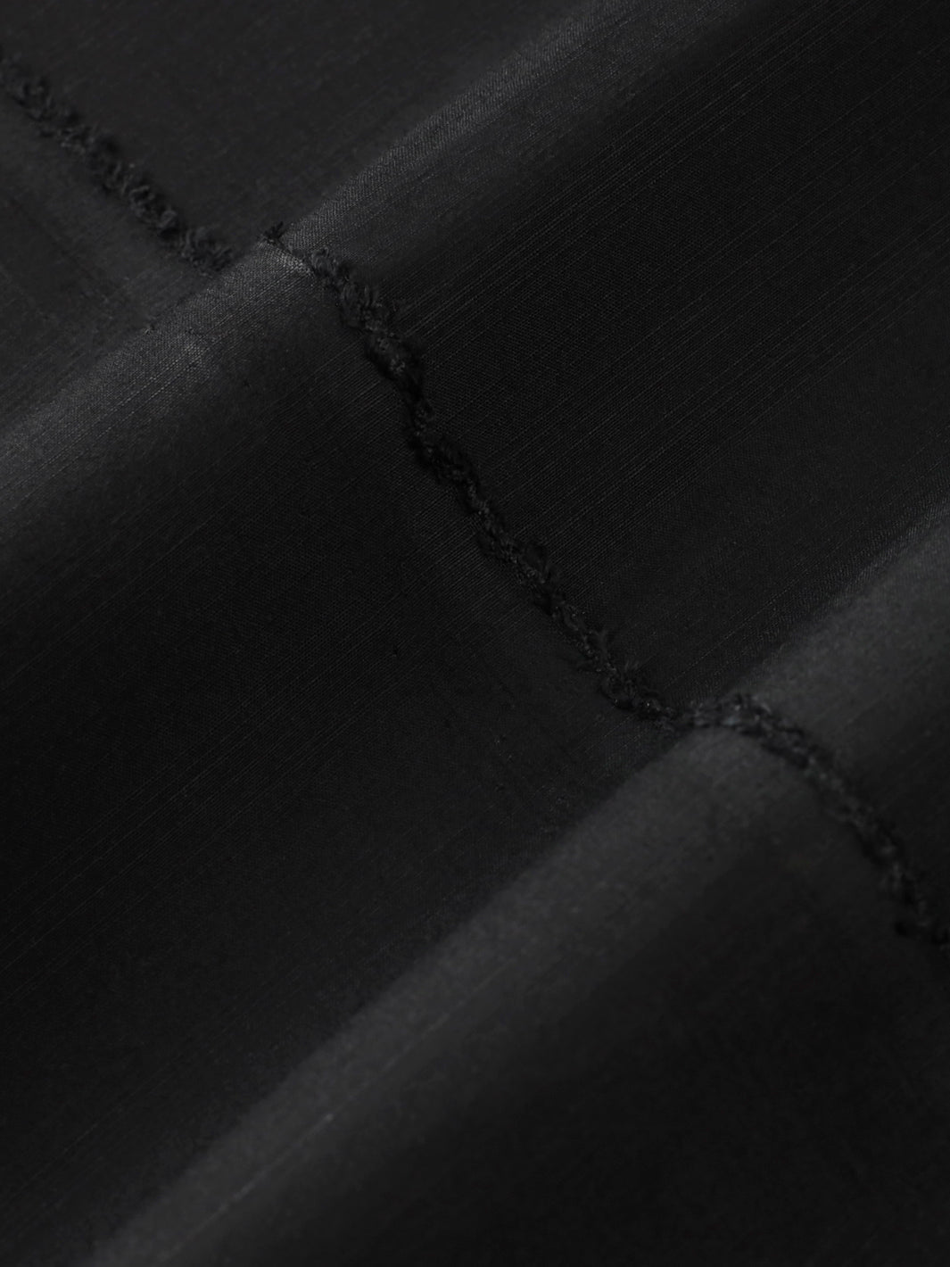 Black Blended Unstitched Fabric - AL-UN-NZM-6193