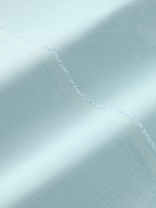 Sage Blue Blended Unstitched Fabric - AL-UN-NZM-6193
