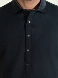 Black Kameez Shalwar - ALWA-KS-608