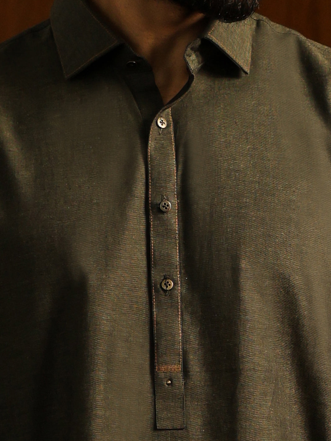 Green Cuts & Sew Kameez Shalwar - ALWA-KS-631