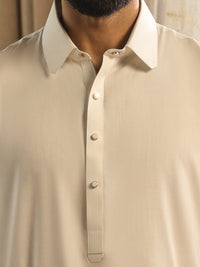 White Kameez Shalwar - ALWA-KS-645