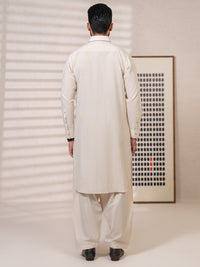 Ivory Kameez Shalwar - ALWA-KS-649