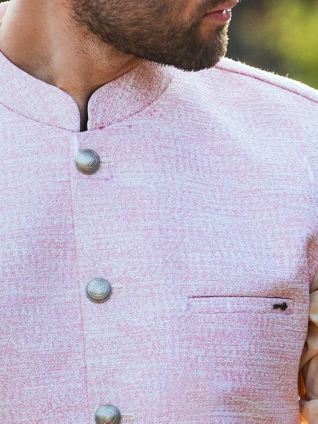 Pink Blended Waistcoat - AL-WC-526